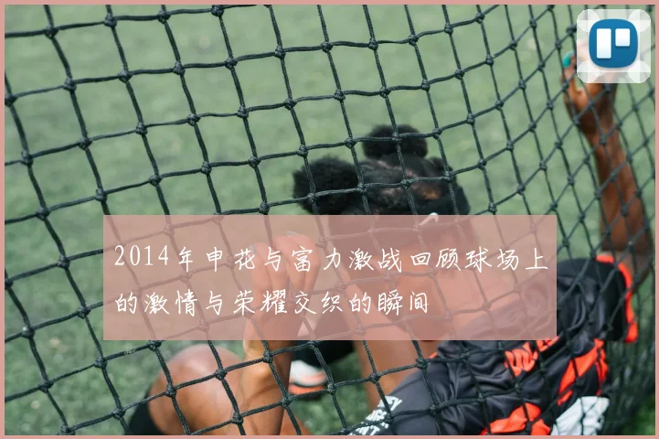 2014年申花与富力激战回顾球场上的激情与荣耀交织的瞬间
