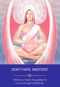 Don't Hate, Meditate!